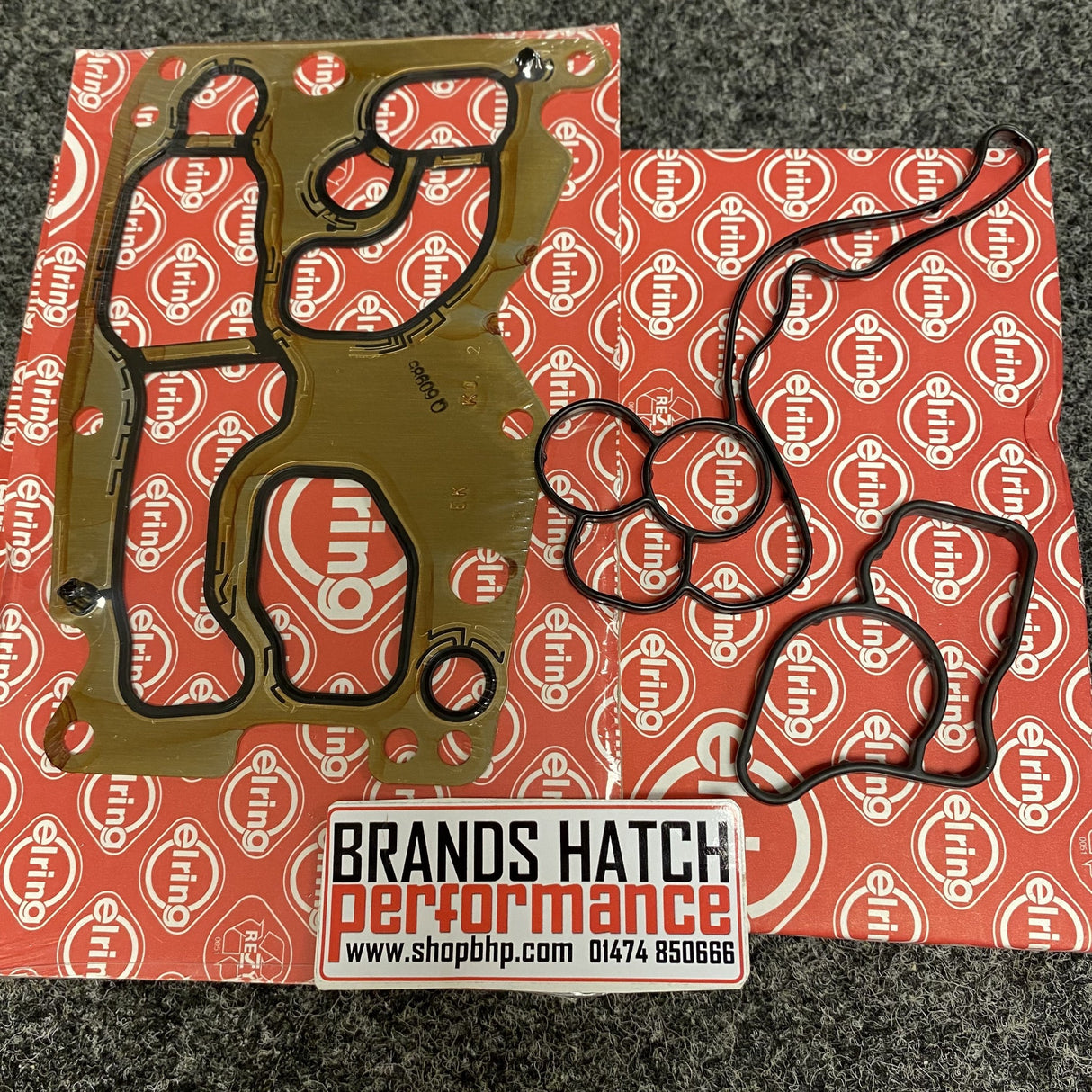 Mini Cooper One D SD R55 R56 R57 R58 R59 R60 N47 Elring Oil Cooler Gasket Set 367.500 549.303