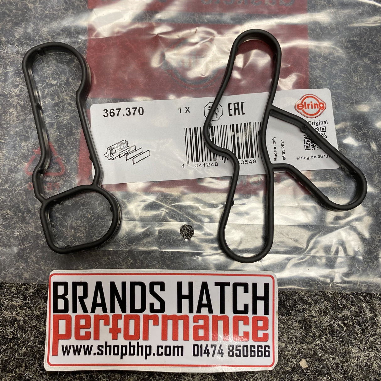 BMW 1 Series 114d 116d 118d 120d 125d F20 F21 N47 Elring Auto Oil Cooler Seal 367.370