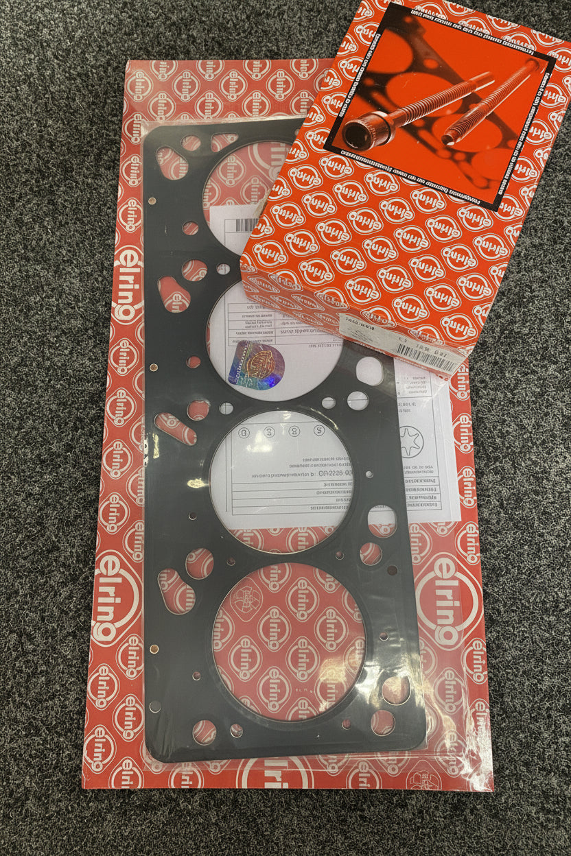 Ford Cougar Mondeo Focus 2.0 Multilayer MLS 0.6mm Elring Head Gasket & Bolts 123.483 802.870