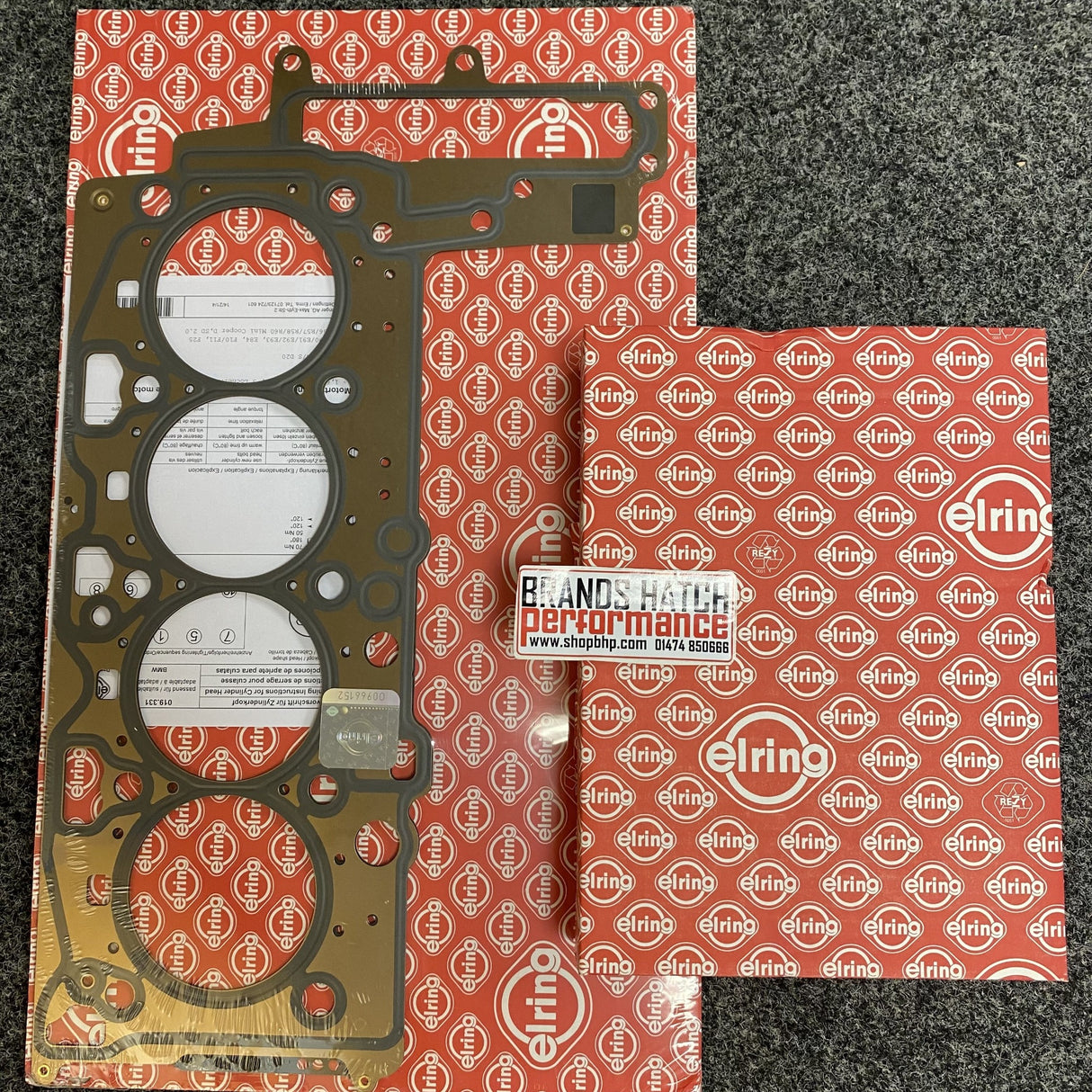 Mini Cooper D SD R55 R56 R57 R60 R61 N47C20 1.65 MLS Elring Head Gasket & Bolts 019.331 233.370