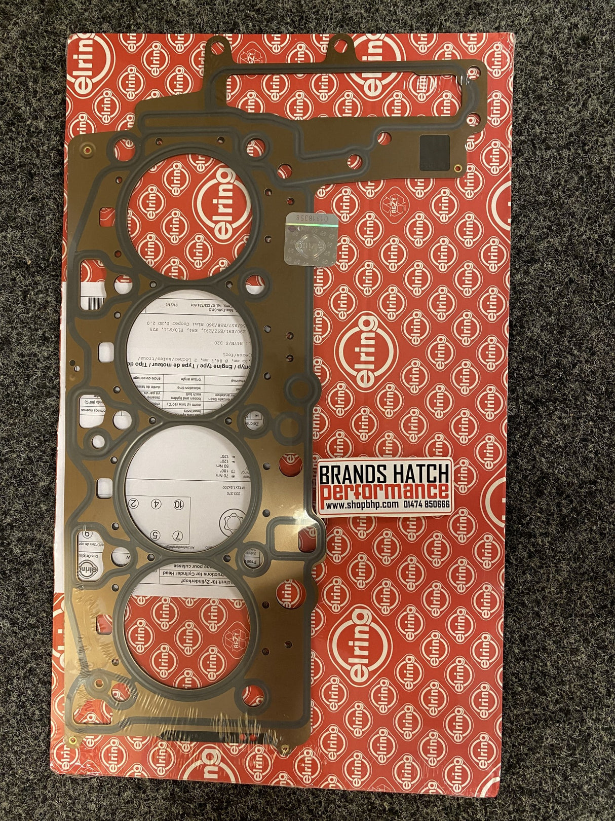 Mini 2.0 Cooper One D R55 R56 R57 R60 R61 N47C20A 1.55mm MLS Elring Head Gasket 019.321