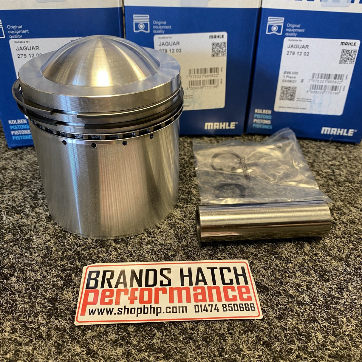 Jaguar 3.8 XK E-Type XK150 +40 thou 88.01 Bore 9:1 Mahle Pistons X6 2791202