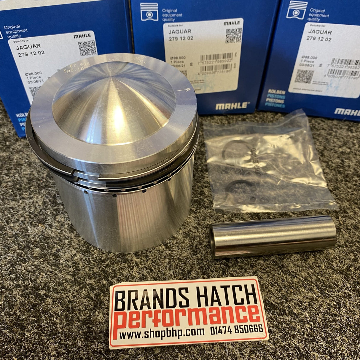 Jaguar 3.8 XK E-Type XK150 +40 thou 88.01 Bore 9:1 Mahle Pistons X6 2791202