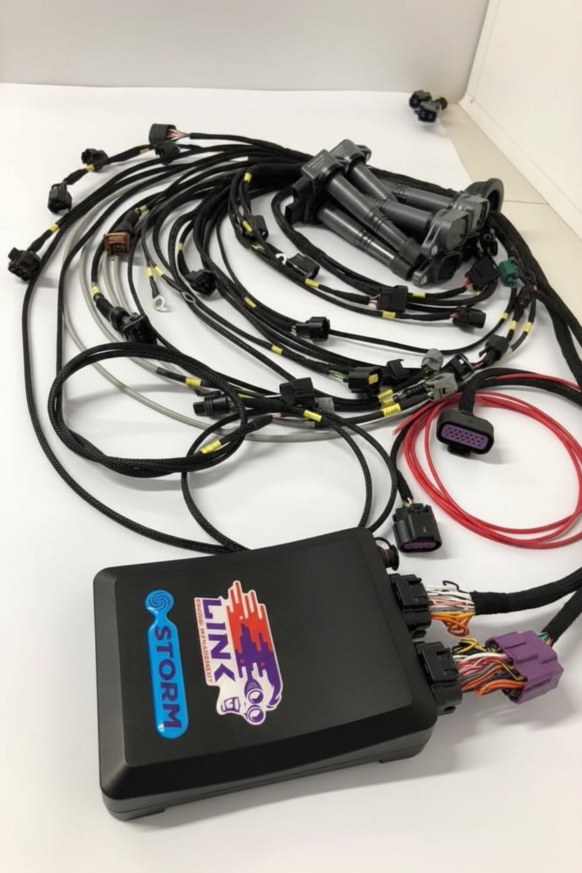 Link ECU G4+ Atom Storm Xtreme Thunder 1UZFE 1UZ-FE 1UZ Kit with Wiring Loom & K20 Coils