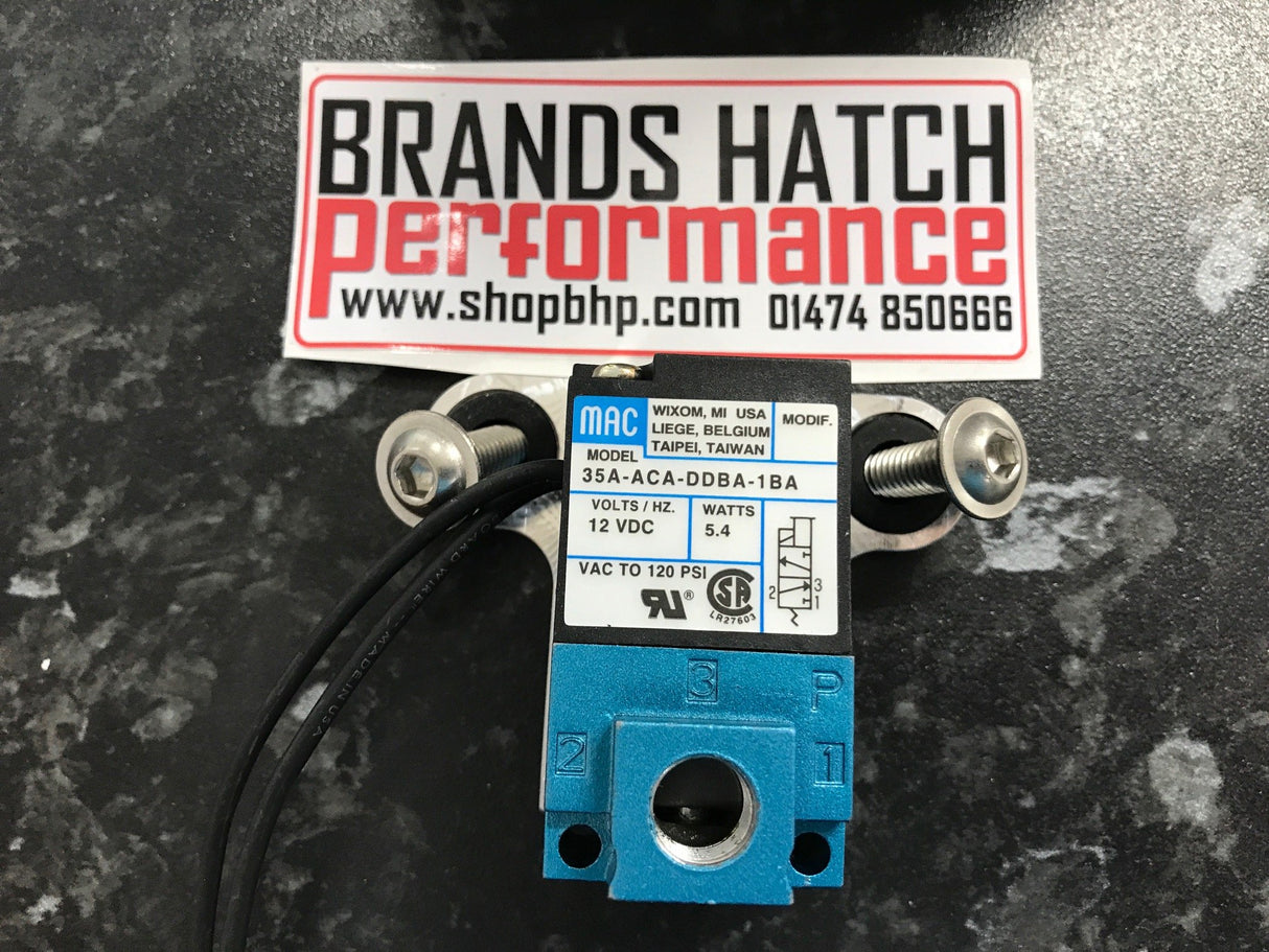 LINK ECU 3 port boost valve inc 4mm tails & bracket with rubber mounts.