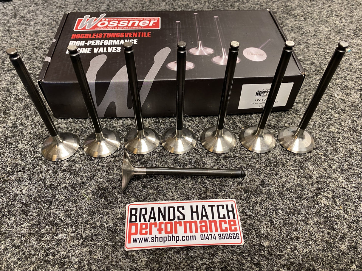 Wossner Ford Cosworth YB Standard Black Nitrided Stainless Inlet & Inconel Exhaust Valves