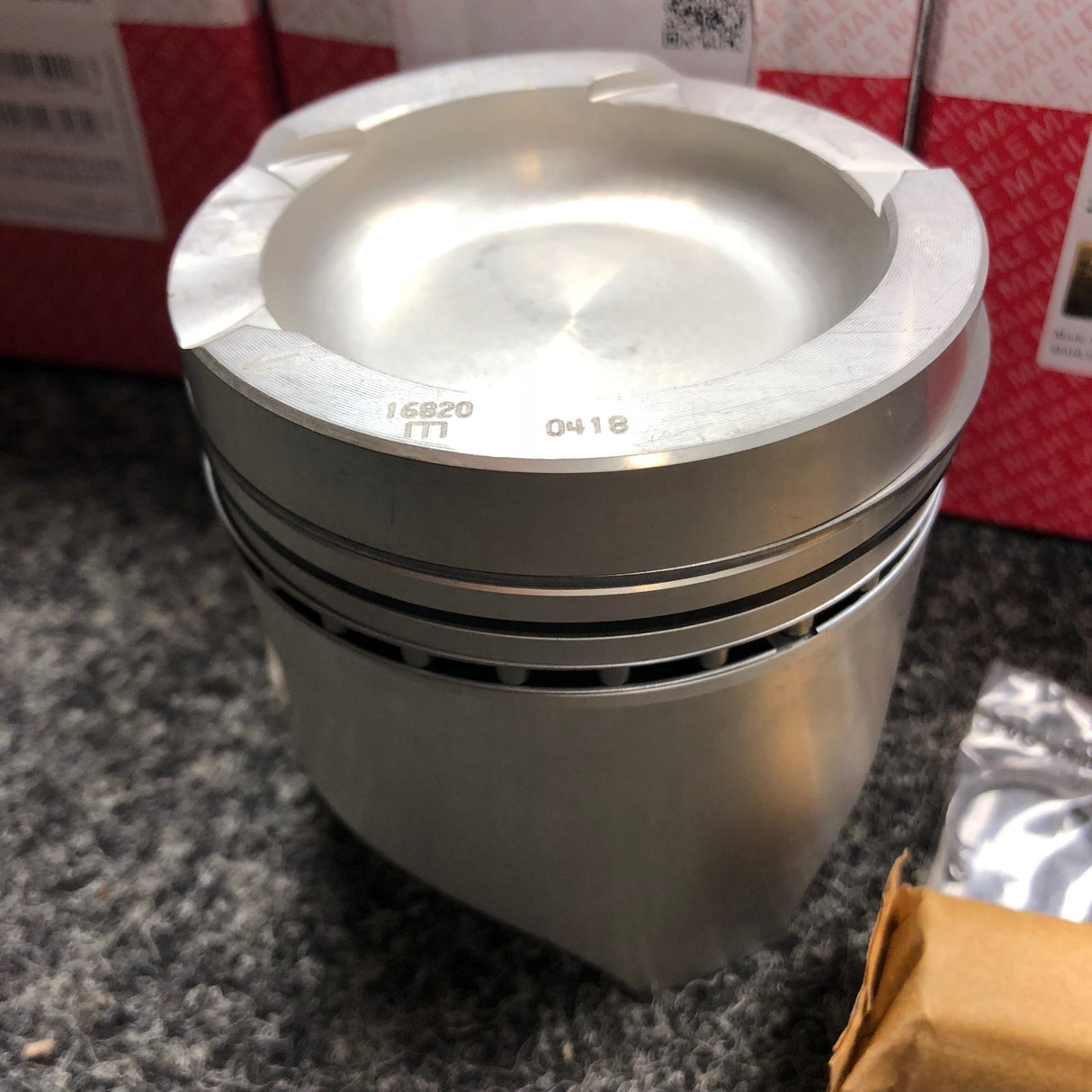 Ford 1.6 Escort RS Fiesta XR2 Xflow X-flow OHV KL STD 80.985 Bore MAHLE Pistons 0146500