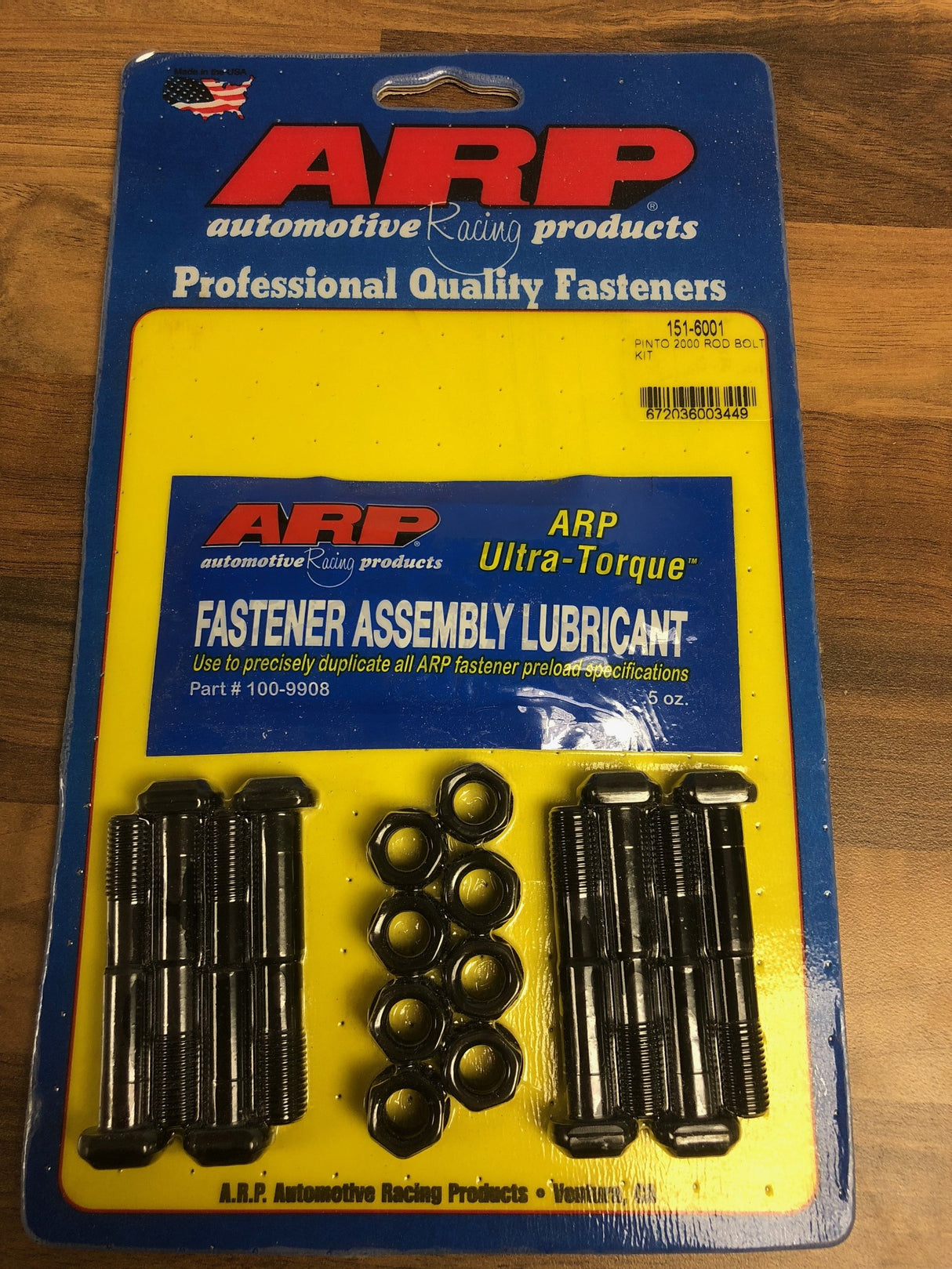 Ford 2.0 Pinto OHC RS2000 Sierra Escort Con Rod bolt Kit 151-6001