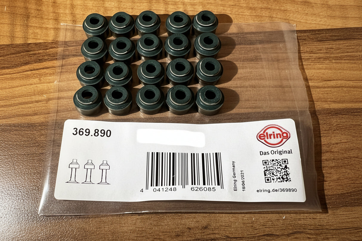 FORD FOCUS 2.5 T ST225 RS RS500 5 CYLINDER Elring Valve Stem Seal Set