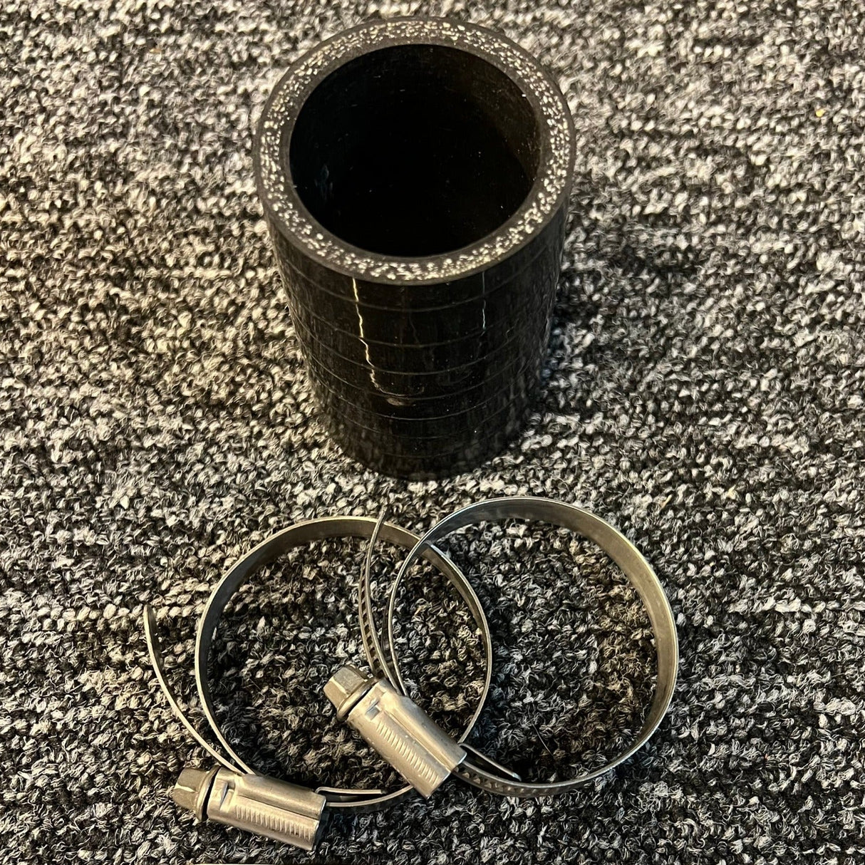 MINI R52 R53 Cooper S JCW MANUAL 4Ply Bypass Valve Pipe Hose & Mikalor Clips