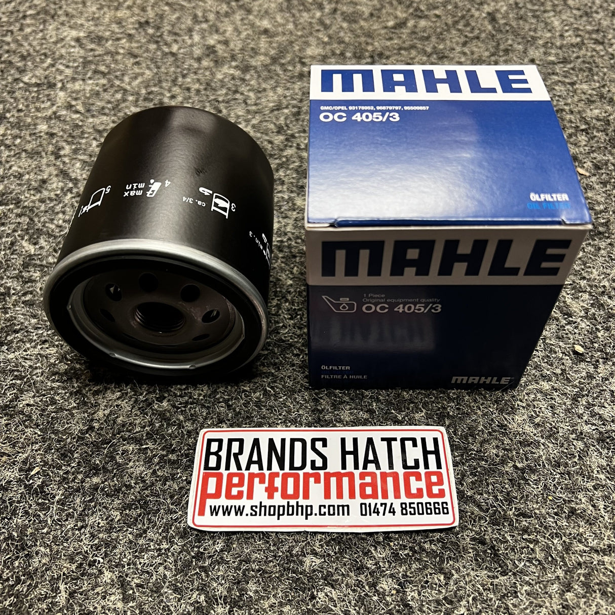 Vauxhall 2.0 16V C20XE C20LET C20NE X20XEV MAHLE Oil Filter