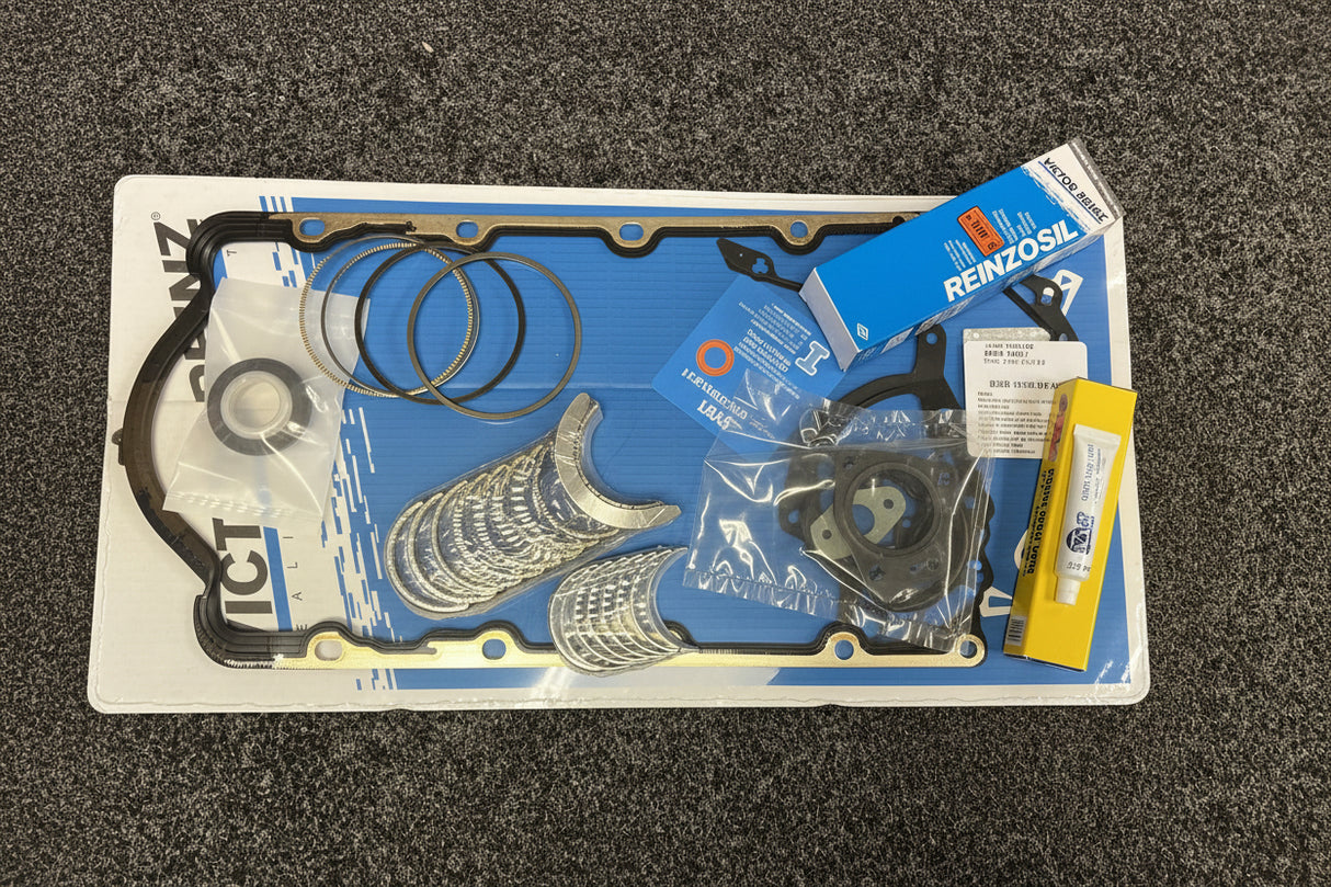 Ford Focus ST170 ALDA Zetec Bottom End Gasket & Piston Ring & Bearing Rebuild Kit With ARP Rod Bolts