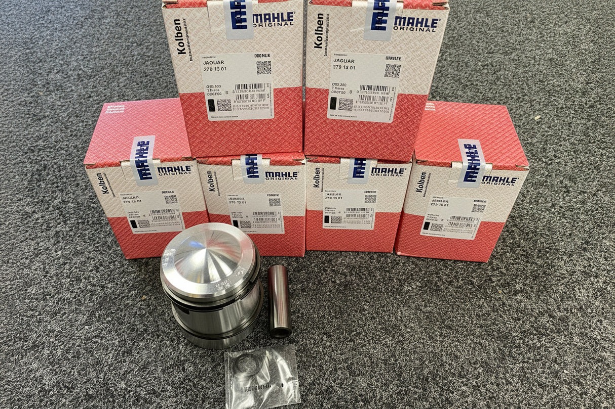 Jaguar 3.4 XK XK120 XK140 XK150 +20 Thou 83.5mm Bore Mahle Pistons X 6 2791301