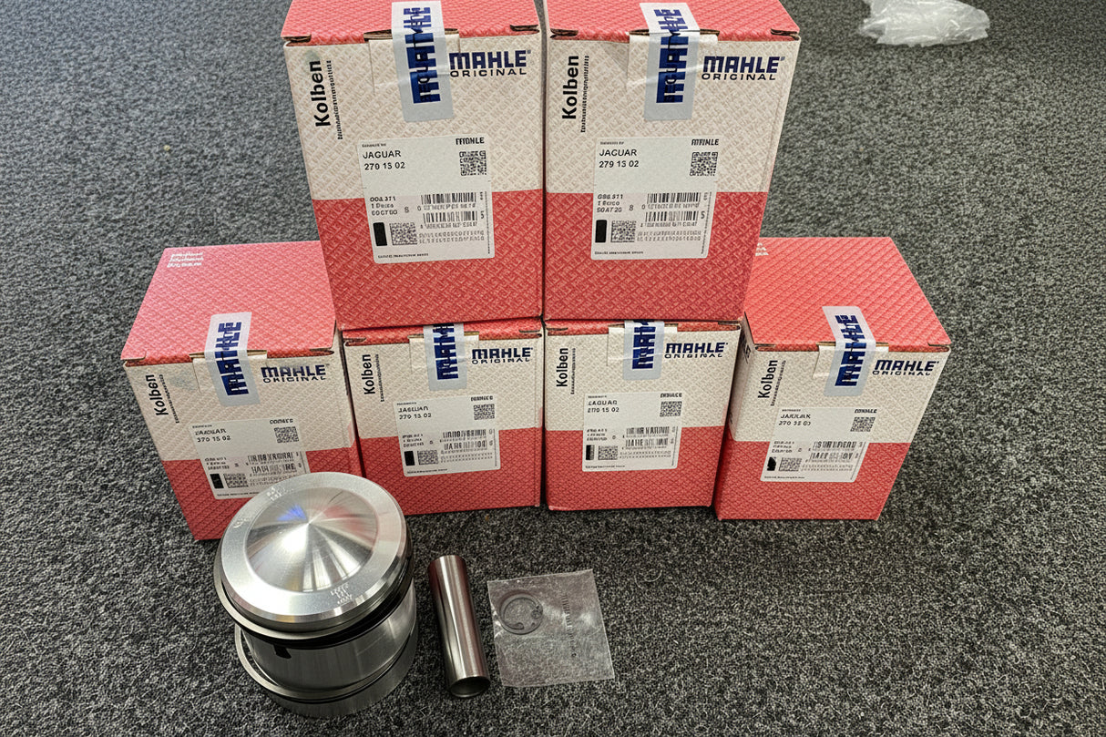 Jaguar 3.4 XK XK120 XK140 XK150 +40 Thou 84.01mm Bore Mahle Pistons X 6 2791302