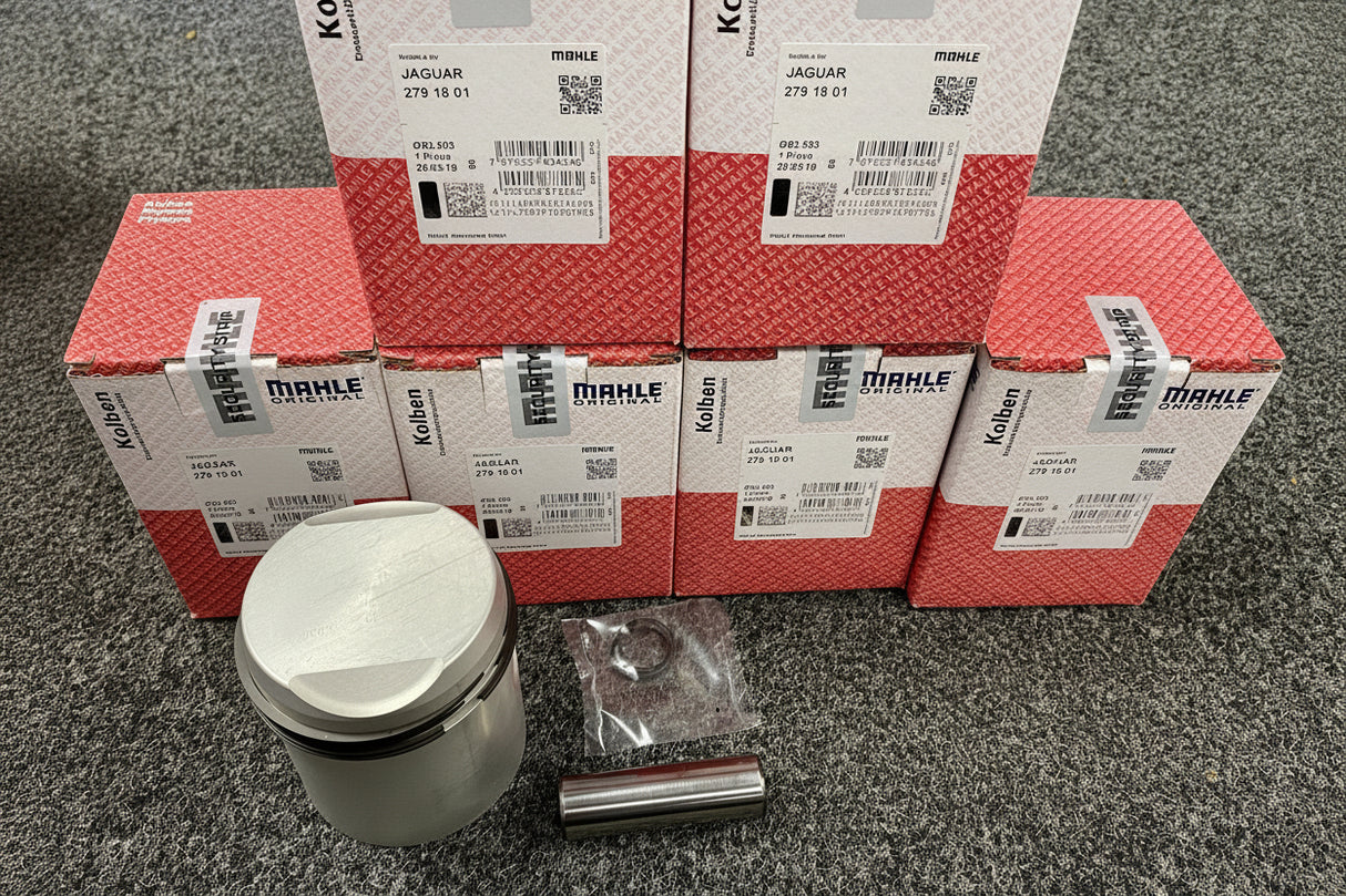 Jaguar 3.4 MK1 MK2 MK7 MK8 +20 Thou 83.5mm Bore Mahle Pistons X 6 2791801