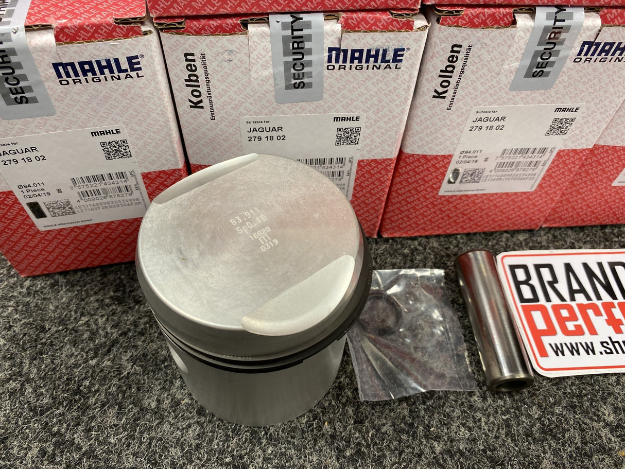 Jaguar 3.4 MK1 MK2 MK7 MK8 +40 Thou 84.01mm Bore Mahle Pistons X 6 2791802