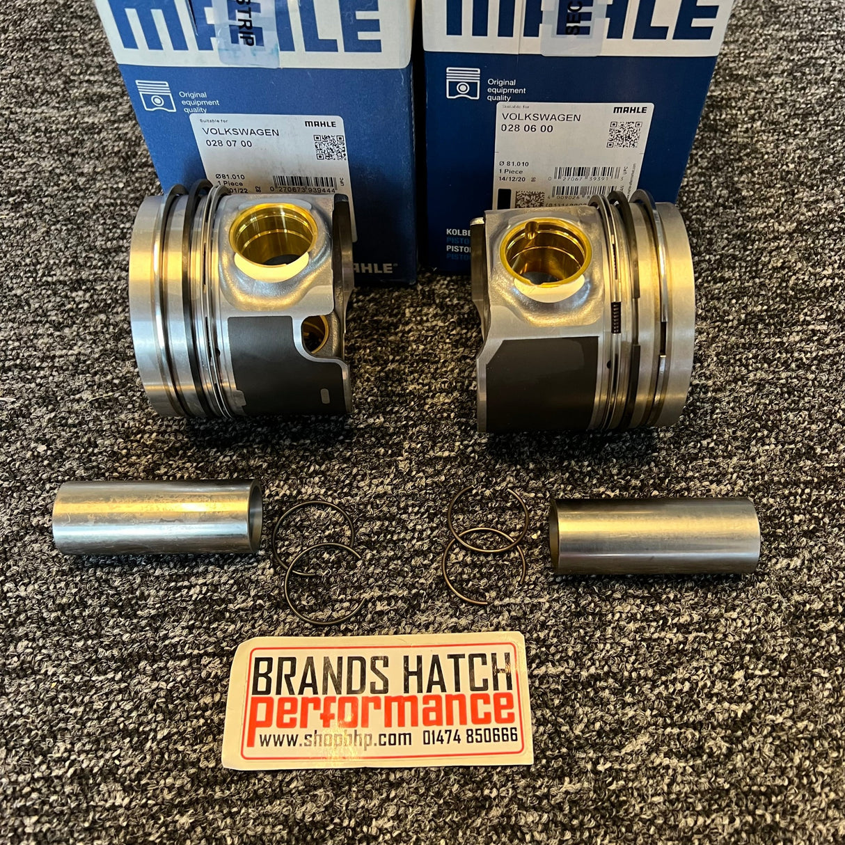 VW Audi Seat Skoda 2.0 TDI A3 A4 GOLF V BMM BHW BPW STD Bore Mahle Pistons X4 0280600 X2 0280700 X2