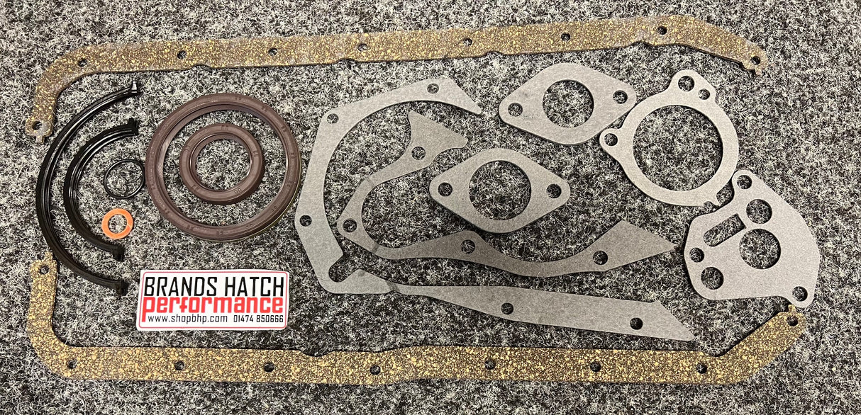 Ford XFlow Crossflow Bottom End Gasket Set - Capri Cortina Escort etc