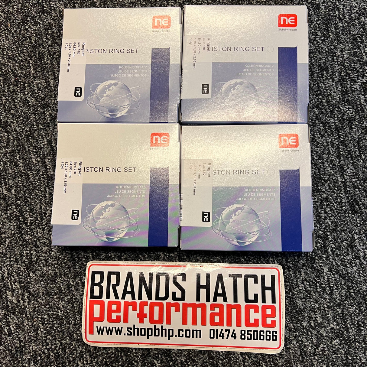 Ford 2.0 16V Zetec Cougar Focus Mondeo STD Bore NE Piston Ring Set