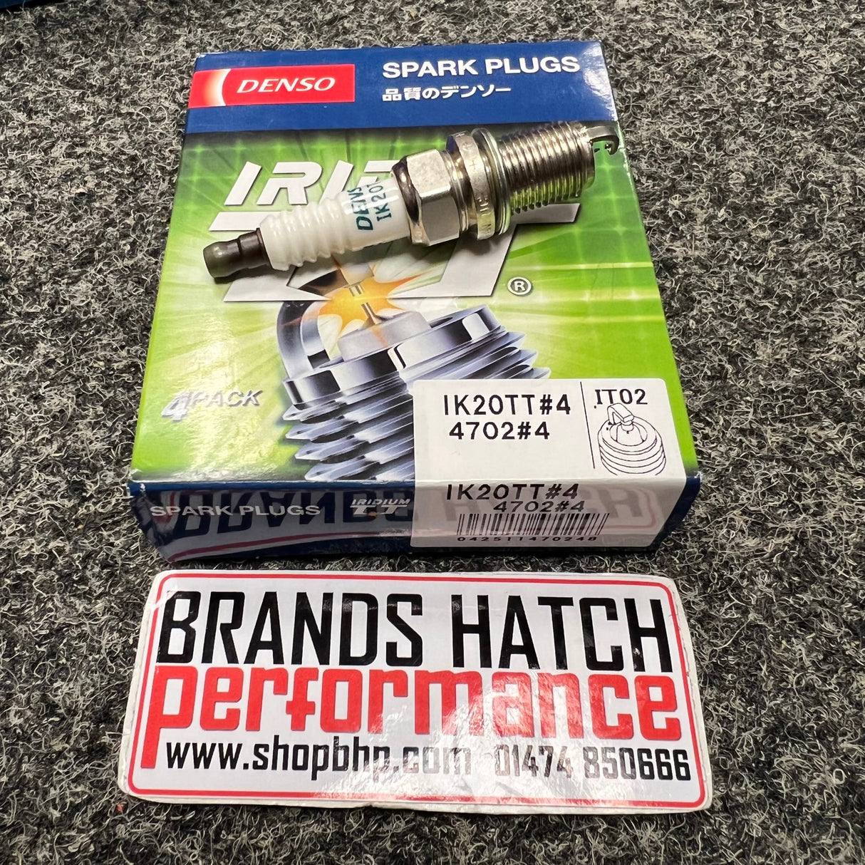 Mini One Cooper S R50 R52 R53 W10 W11B16A Denso Iridium IK20TT Spark Plugs X 4