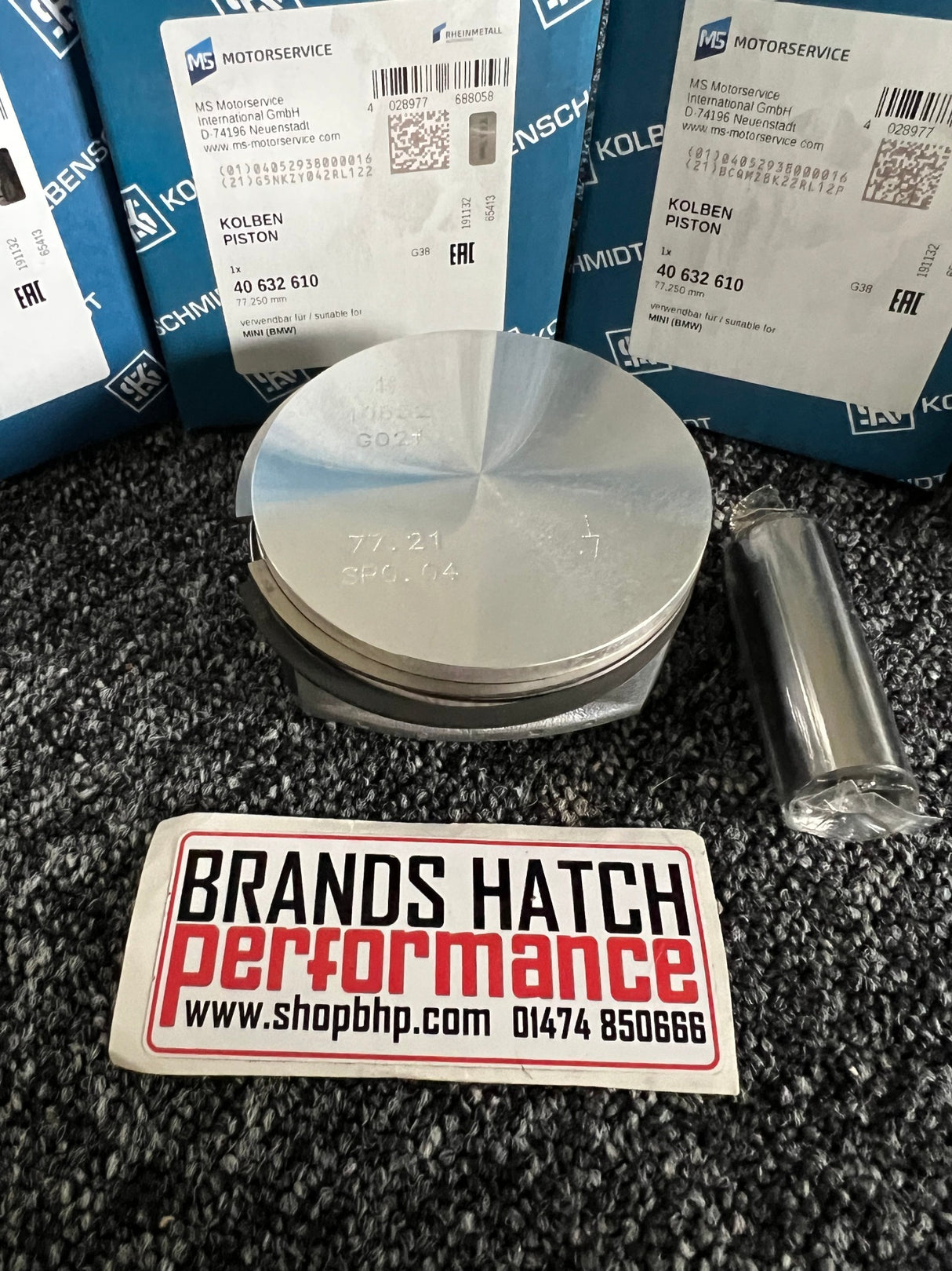 Mini 1.6 Cooper ONE R50 R52 W10B16A 77.25mm STD Bore KS Pistons X4