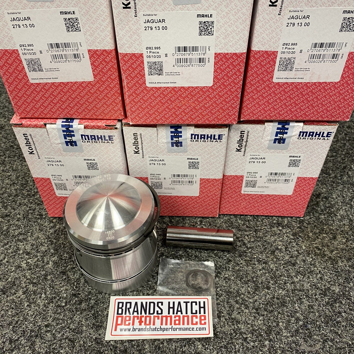 Jaguar 3.4 MK1 MK2 MK7 MK8 STD 82.99mm 8:1 Bore Mahle Pistons X 6 2791300