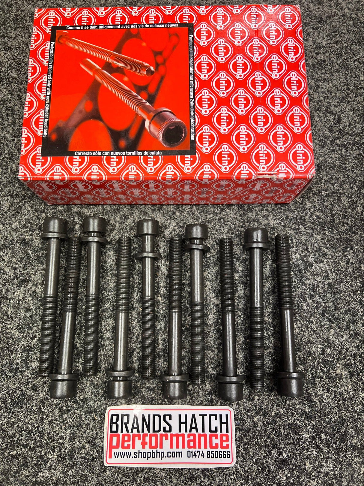 Vauxhall 2.0 C20XE 20XE 20XEJ Redtop Red Top Elring Female Headbolts 803.010