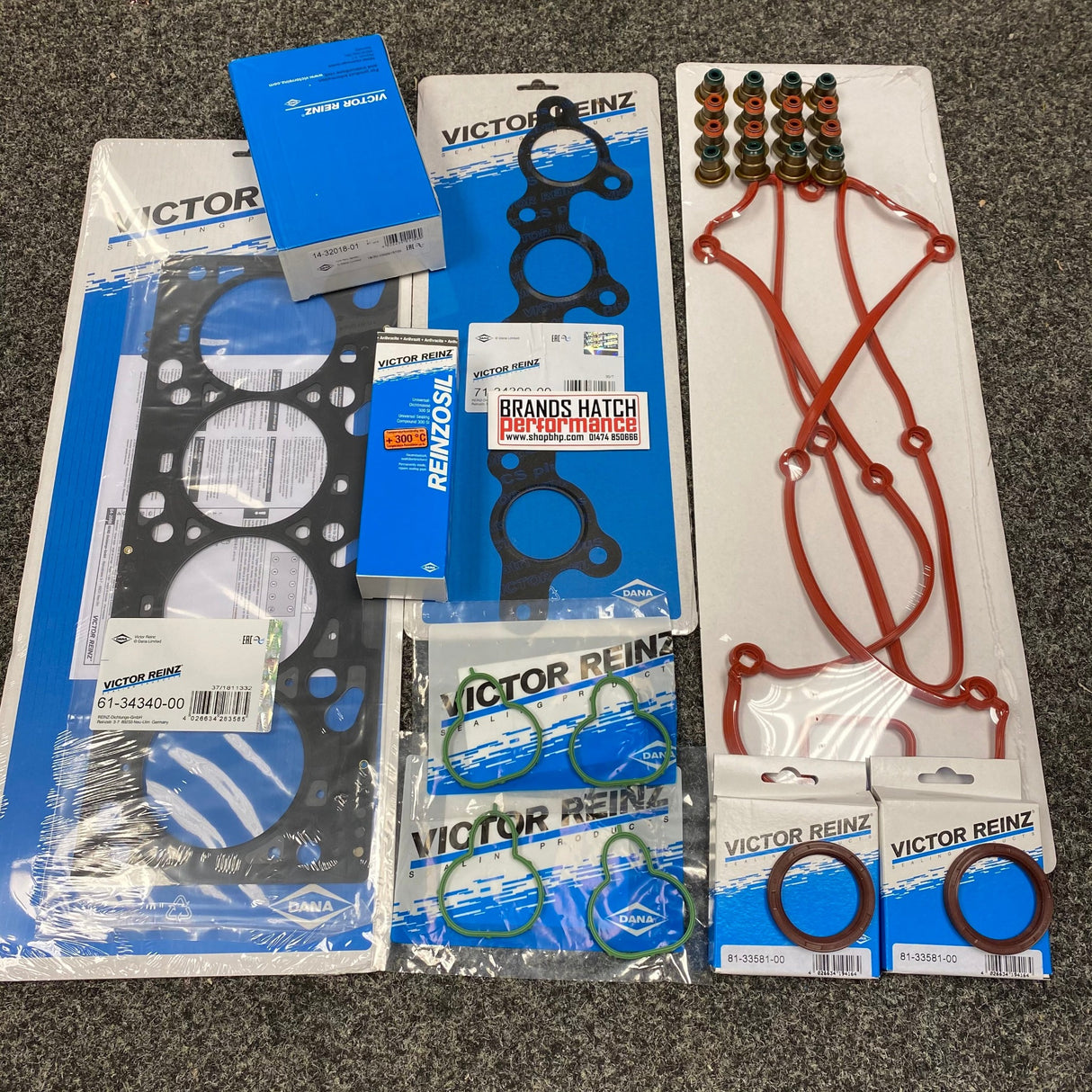 Ford Focus ST170 ALDA Zetec Reinz Head Gasket Set & Headbolts