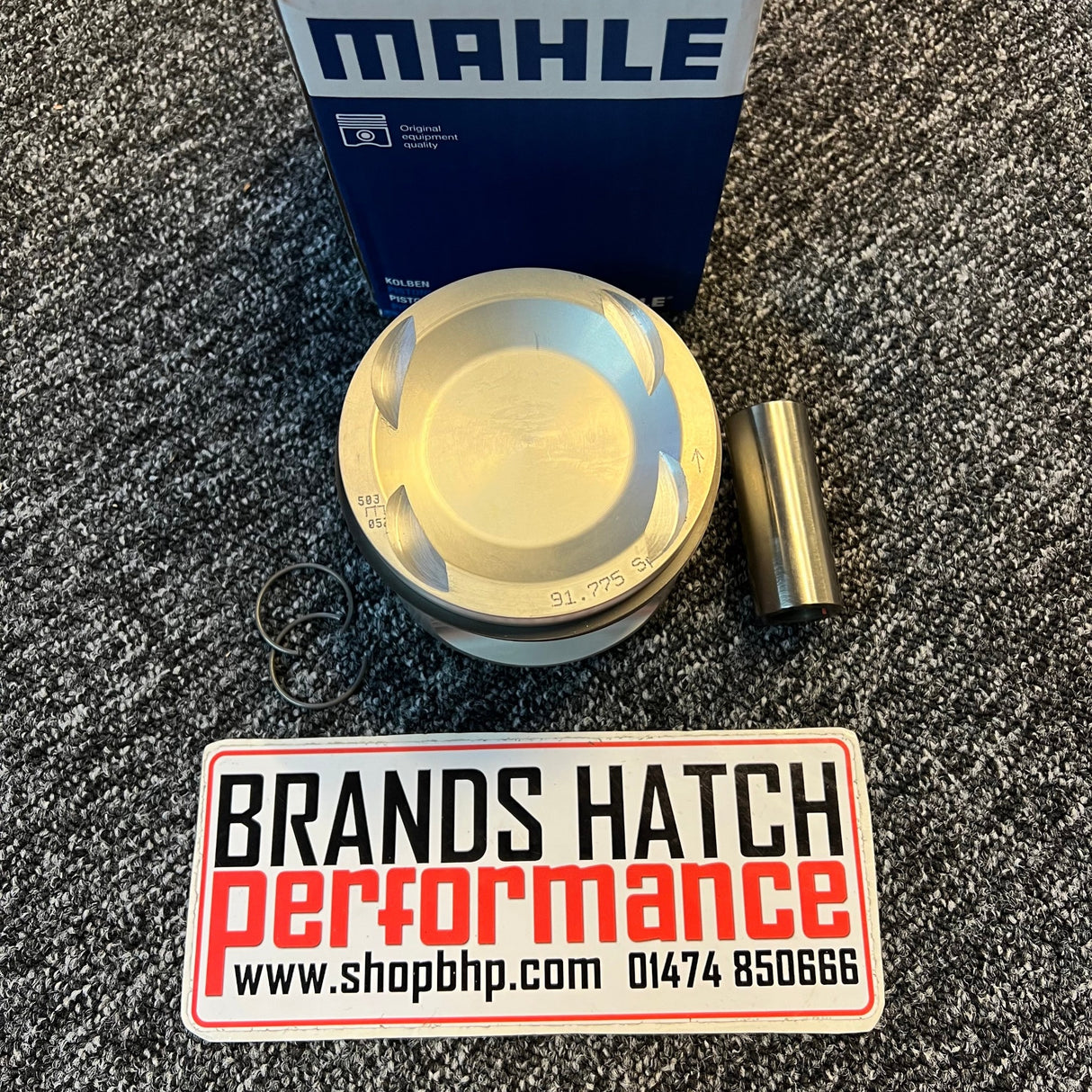 Ford Cosworth YB Mahle Piston Set - 4 pistons inc Rings and Gudgeon Pins