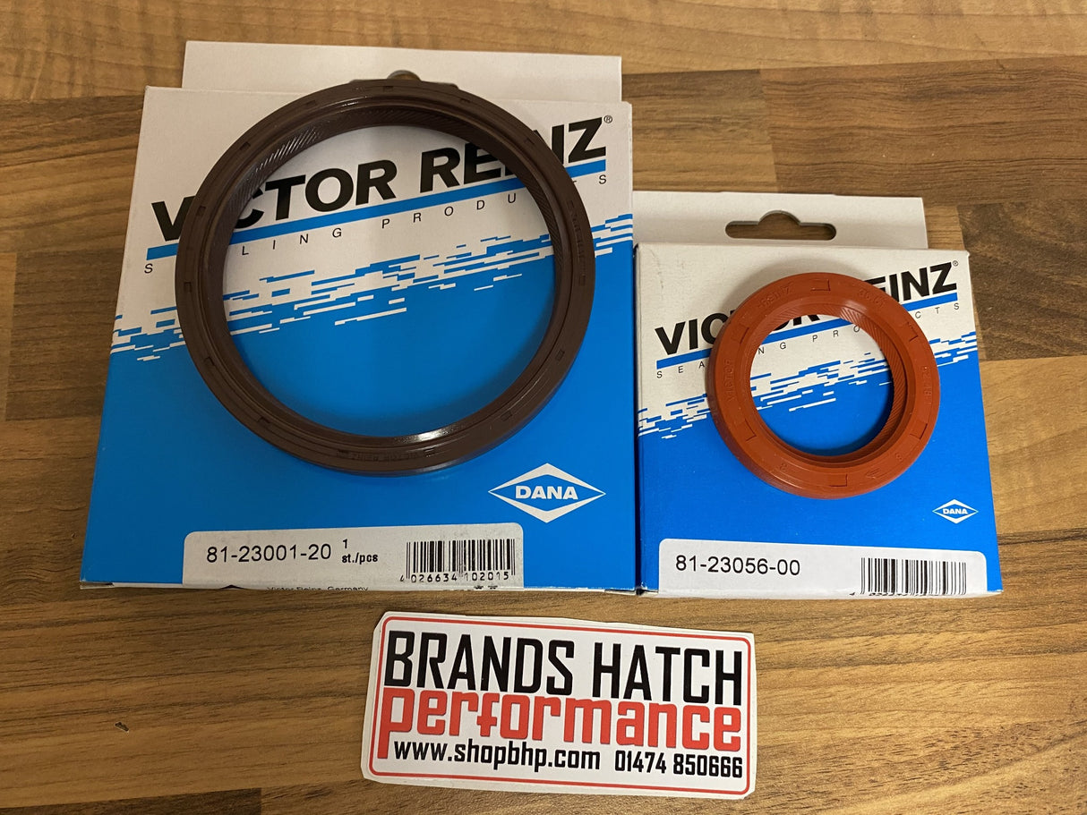 Ford Xflow 1.1 1.3 1.6 Victor Reinz Rear & Front Crankshaft Crank Seal Kit