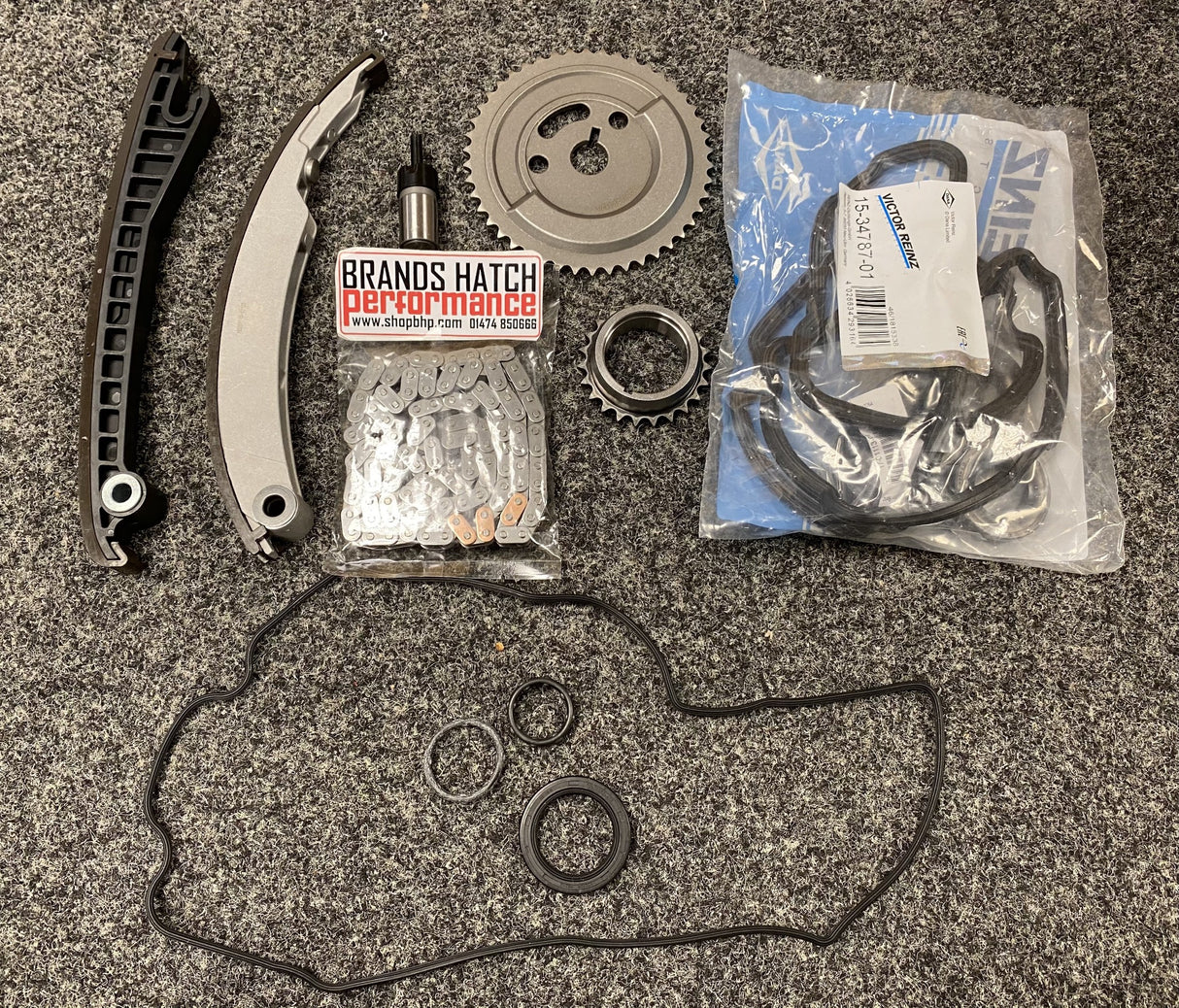 Mini ONE COOPER S JCW R50 R52 R53 Timing Chain Kit W/ Reinz Gasket W10B16 W11B16