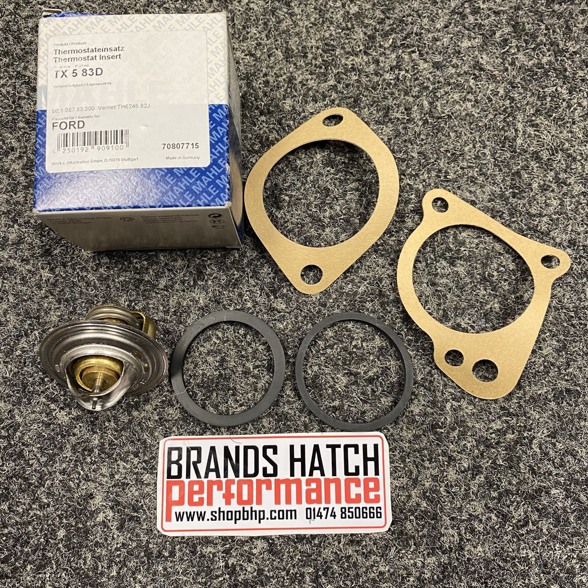 Ford Cosworth YB 2WD & RS TURBO & CVH 83 Degree Thermostat complete with seal