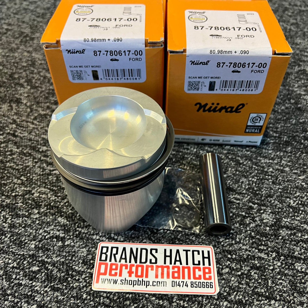 Ford Xflow Crossflow +90 thou Pistons for 1700 (1690) conversion