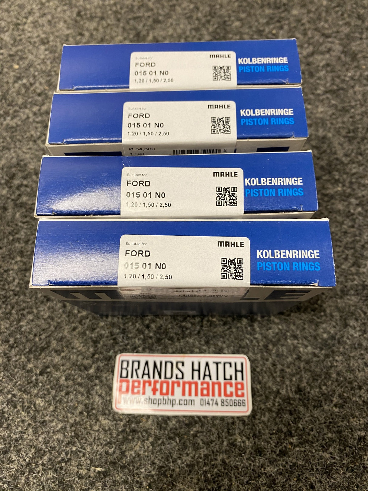 Ford 2.0 16V Zetec Cougar Focus Mondeo STD Bore Mahle Piston Ring Set