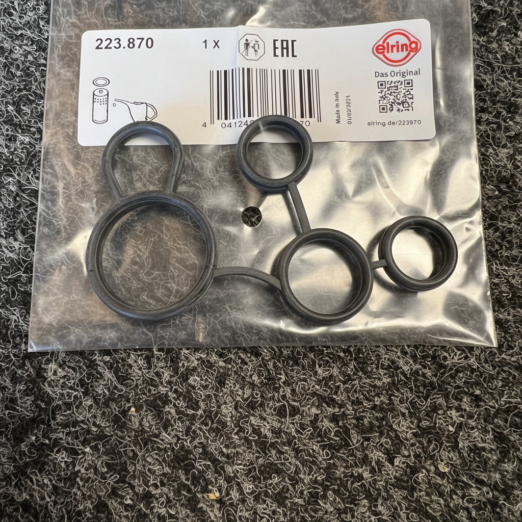 Audi 2.5 RS3 TTRS DAZA CEPA 5 Cyl Elring Oil Filter Housing Gasket Seal