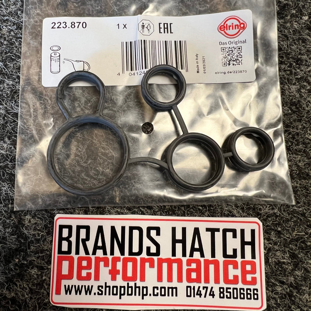 Audi 2.5 RS3 TTRS DAZA CEPA 5 Cyl Elring Oil Filter Housing Gasket Seal