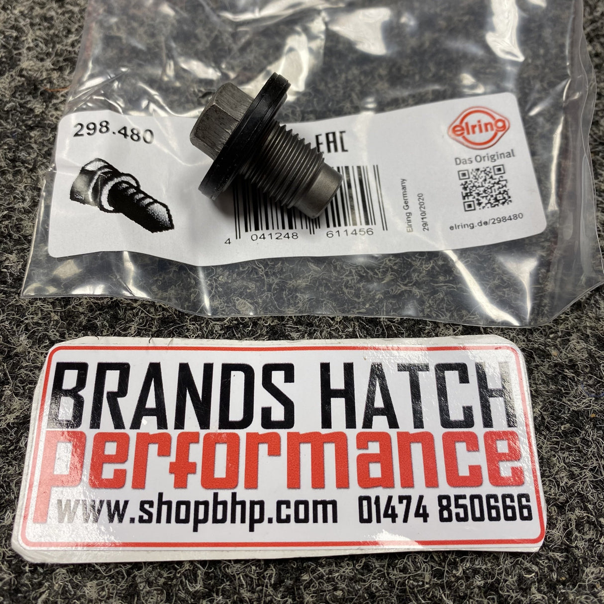 Mini One Cooper S JCW R50 R52 R53 W11B16A W10B16A Elring Sump Plug W/ Seal Ring