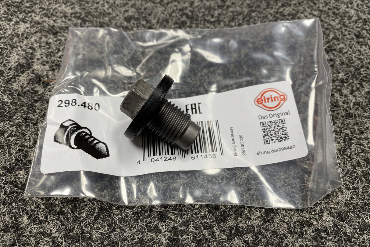 Mini One Cooper S JCW R50 R52 R53 W11B16A W10B16A Elring Sump Plug W/ Seal Ring