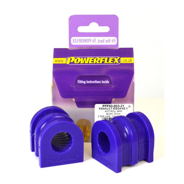Powerflex Renault Clio Models Front Anti Roll Bar Bush 21mm PFF60-803-21