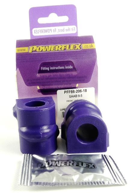 Powerflex Saab 9-5 YS3E (1998-2010) Front Anti Roll Bar Mounting Bush 18mm PFF66-206-18