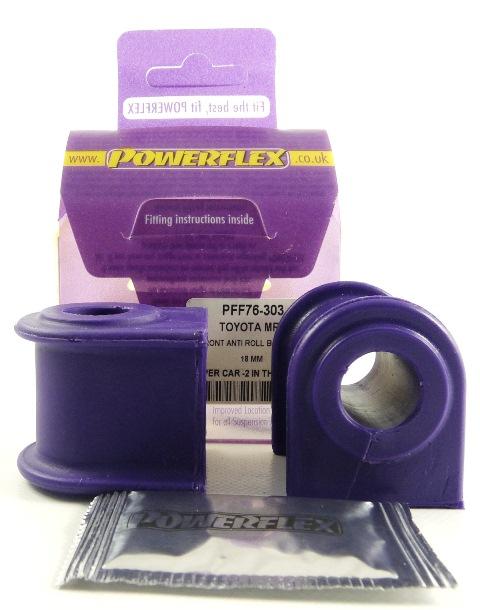 Powerflex Toyota MR2 Gen2 SW20 (1989 - 1999) Front Anti Roll Bar Bush 18mm PFF76-303