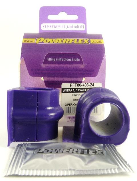 Powerflex Vauxhall Cavalier 2WD (1989 - 1995), Vectra A (1989 - 1995) Front Anti Roll Bar Mount 24mm PFF80-403-24