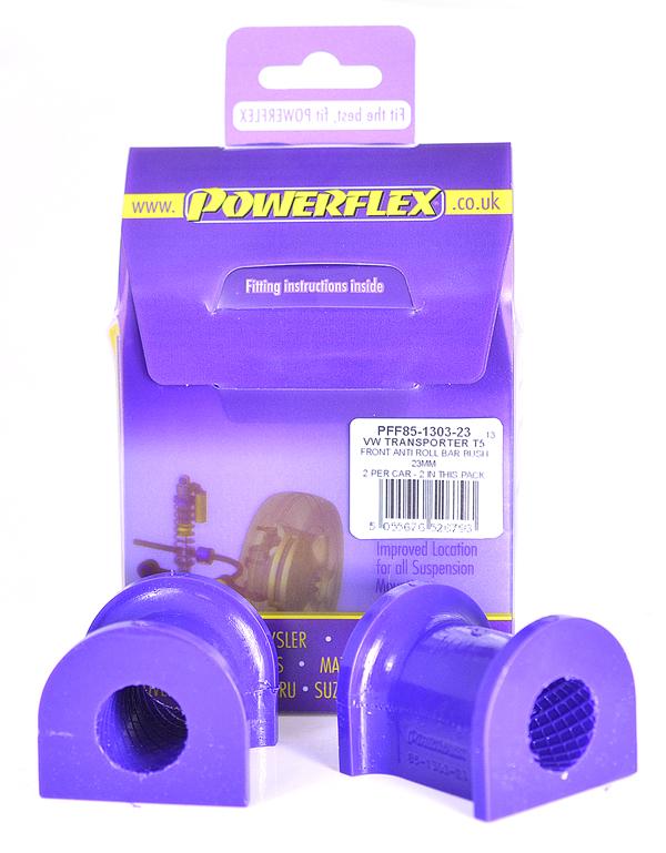 Powerflex Volkswagen T6 / 6.1 Transporter (2015 - ) Front Anti Roll Bar Bush 23mm PFF85-1303-23