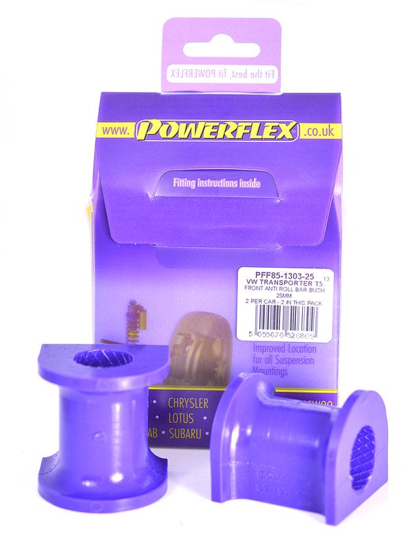 Powerflex Volkswagen T6 / 6.1 Transporter (2015 - ) Front Anti Roll Bar Bush 25mm PFF85-1303-25