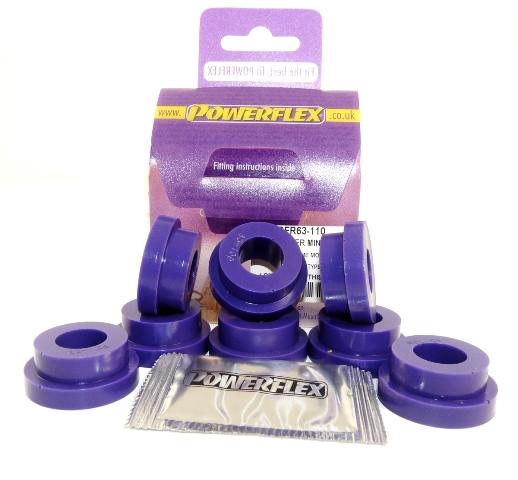 Powerflex Rover Mini (1959 - 2000) Rear Sub Frame Mounting Kit (upto 1976) PFR63-110