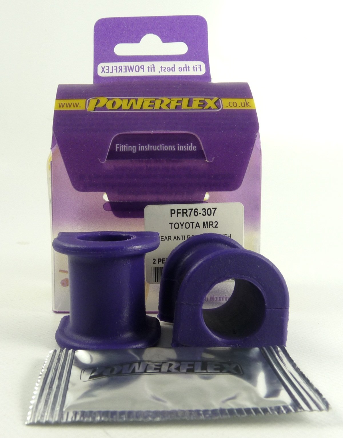 Powerflex Toyota MR2 Gen2 SW20 (1989 - 1999) Rear Anti Roll Bar Bush 20mm PFR76-307