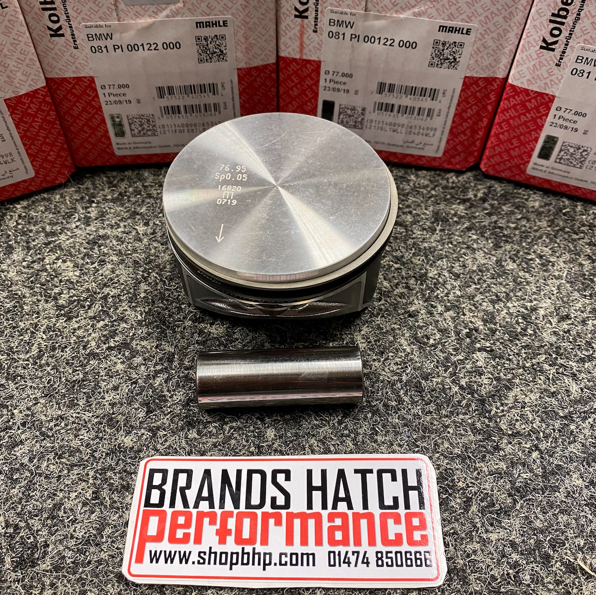 Mini 1.6 Cooper ONE R50 R52 W10B16A 77mm STD Bore MAHLE Pistons X4