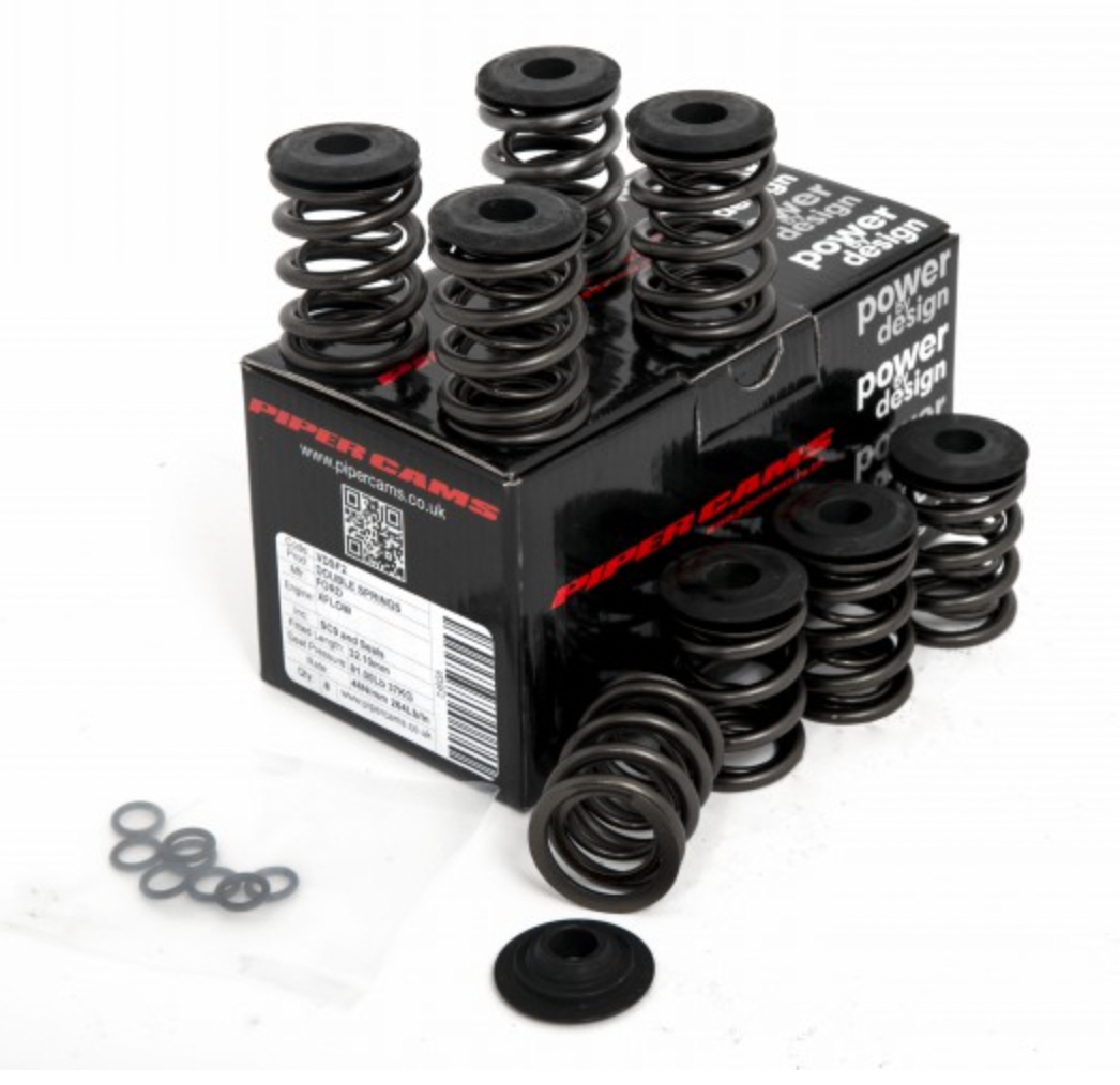 Ford 1.3 1.6 Xflow Crossflow Piper Cams RACE Double Valve Springs INC Caps VDSFBPRK