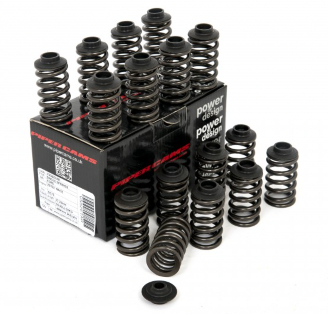 Ford 1.6 1.8 2.0 Zetec R Black top Piper Cams Single Valve Springs inc caps SC70 VSSZETAR