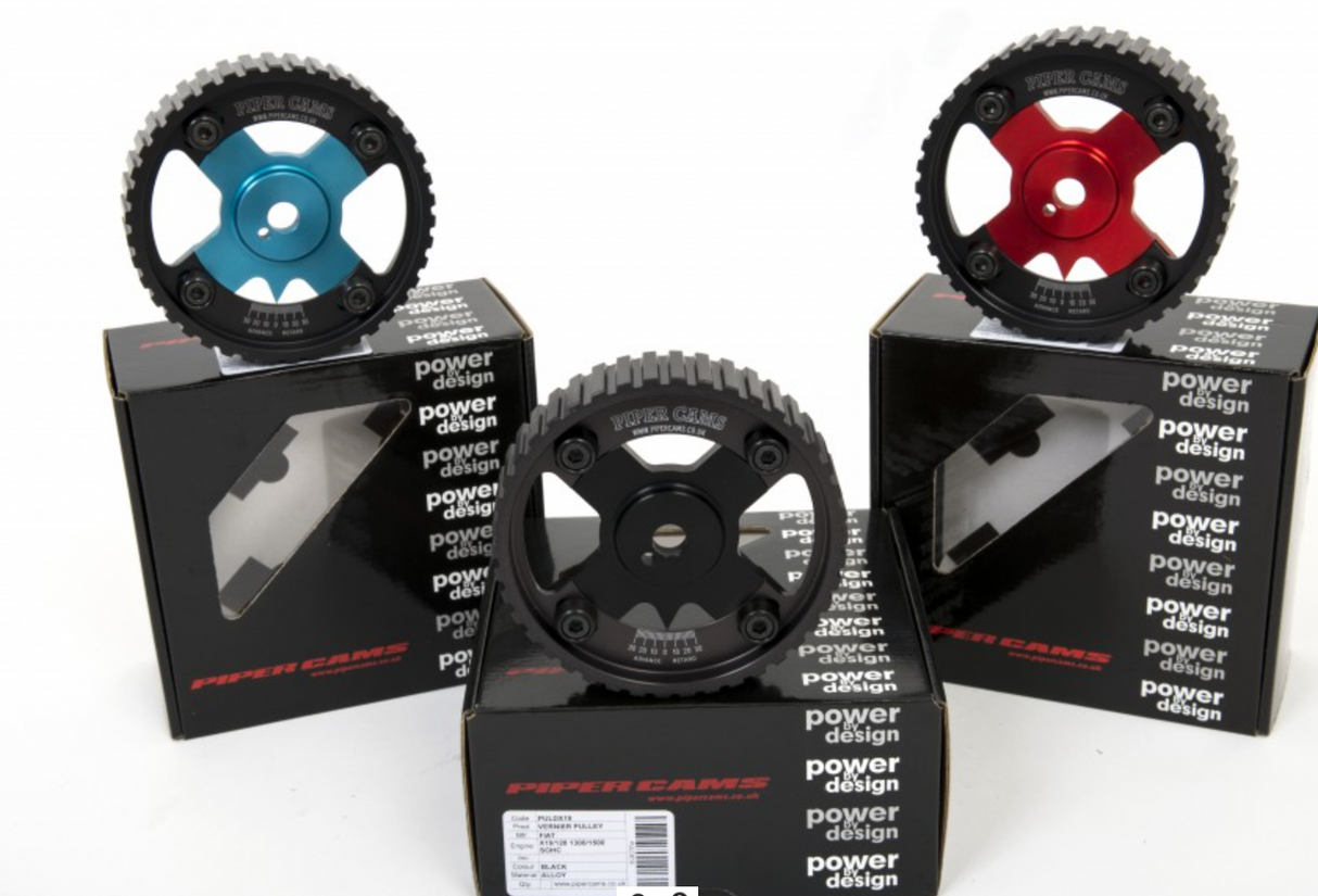 Fiat X19 / 128 1.3 / 1.5 SOHC Piper Cams Alloy Vernier Pulley PULDX19